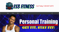 Desktop Screenshot of es3-fitness.com